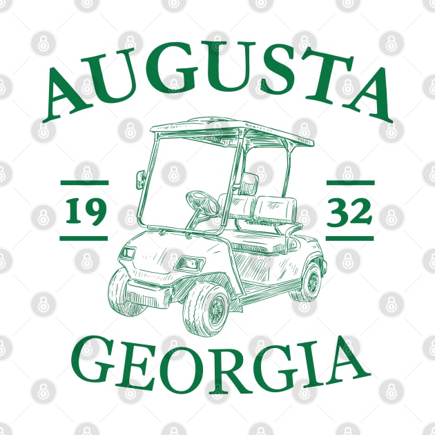 Augusta Georgia golf cart by Tebird