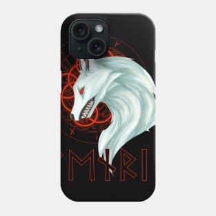 Fenrir wolf (Colored) Phone Case