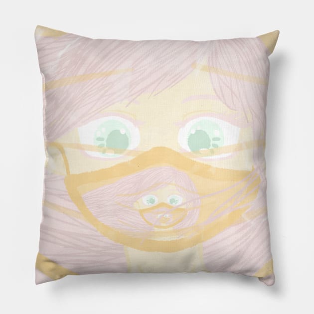 Wapour Shoujo Pillow by Feltto