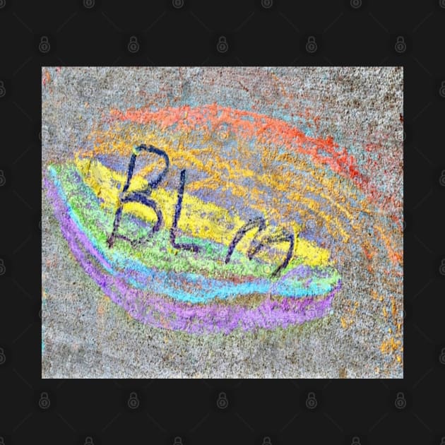 BLM Equality Chalking Street Art - Front by Subversive-Ware 