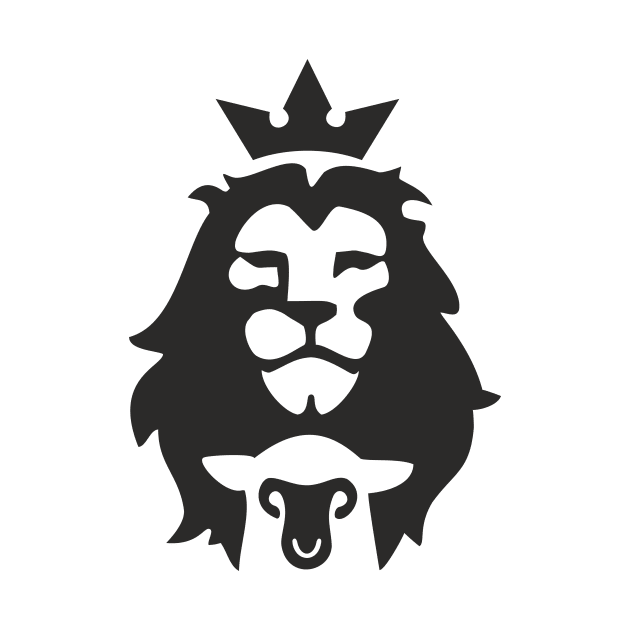 The Lion King & The Lamb - Lion Face - Lion of Judah - Christian by diystore