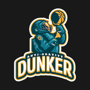 Anti-gravity Dunker! Basketball Astronaut! T-Shirt