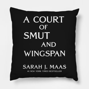 ACOTAR A Court of Smut and Wingspan White Pillow