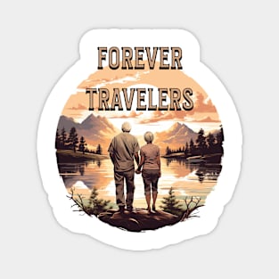 Forever Travelers Magnet