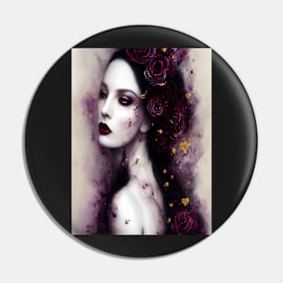 Bella Rosa Gothic Model Pin