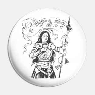 St Joan of Arc Am Not Afraid I Was Born Do This Saint Pin