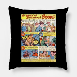 The World of Adventure in BOOKS! Pillow