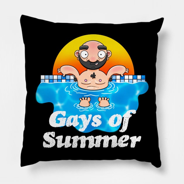 Gays of Summer Relax Pillow by LoveBurty