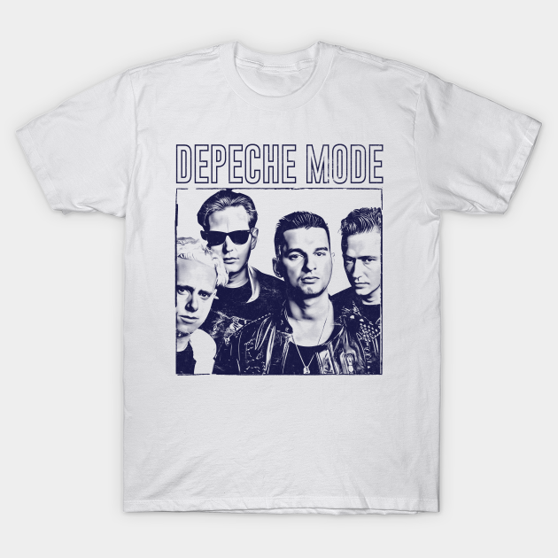 Depeche Mode - Vintage 80s Aesthetic Original Design - Depeche Mode - T ...