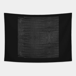 Black Alligator Skin Tapestry