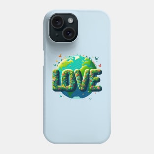 Love World Earth Day 2024 Everyday Phone Case