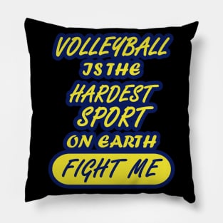 Volleyball Flags Funny Team Beach Volleyball Pillow