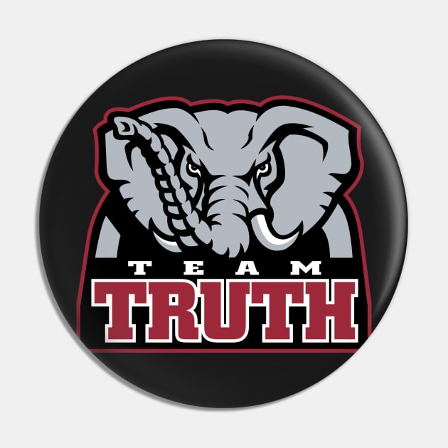 team Truth - Turkey Bowl IV Pin by LeftCoast Graphics