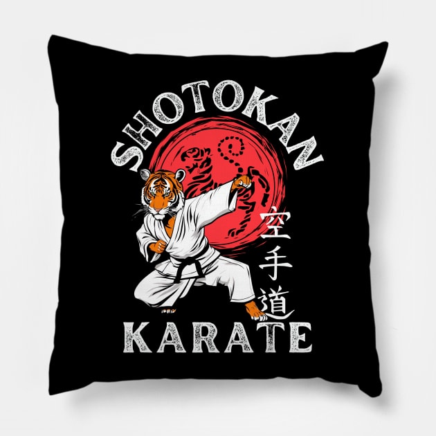 Shotokan Karate Pillow by FullOnNostalgia