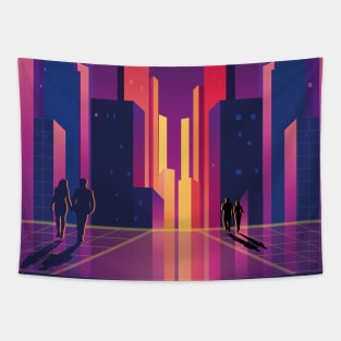 Love in the big city Tapestry