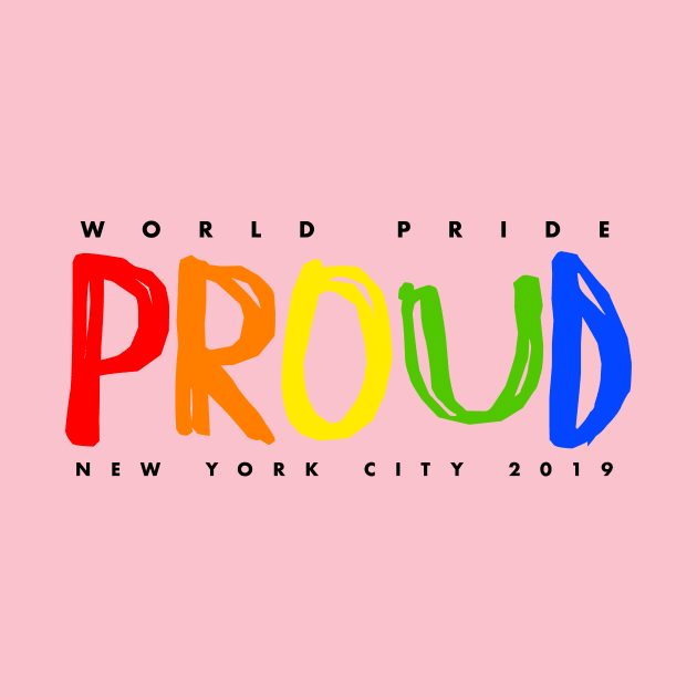 World Pride 2019 - PROUD NYC by interbasket