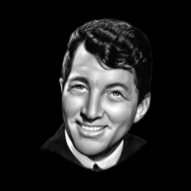 The portrait of Dean Martin by JoanTatley