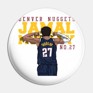 Jamal Murray Comic Style Pin