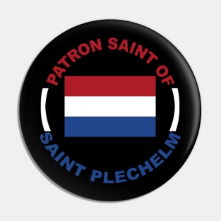 PATRON SAINT OF NETHERLANDS Pin