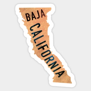 Baja California Sticker by smashtransit