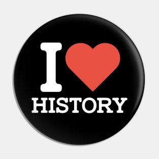 I Love History Pin