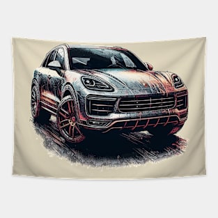 Porsche Cayenne Tapestry