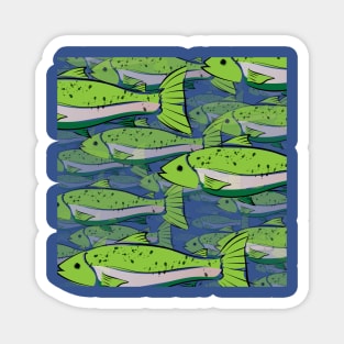 Monsters & Mayhem Collection: das Fish (school) Magnet