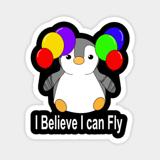 Flying Penguin Magnet