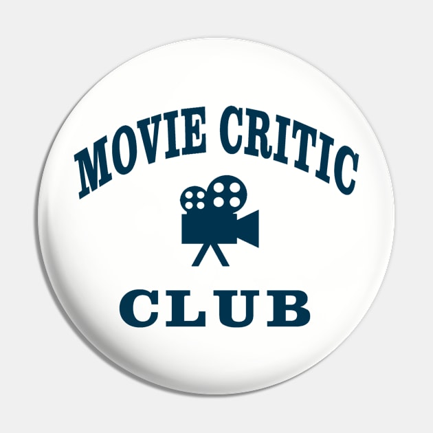 Movie Critic Club Pin by Milasneeze