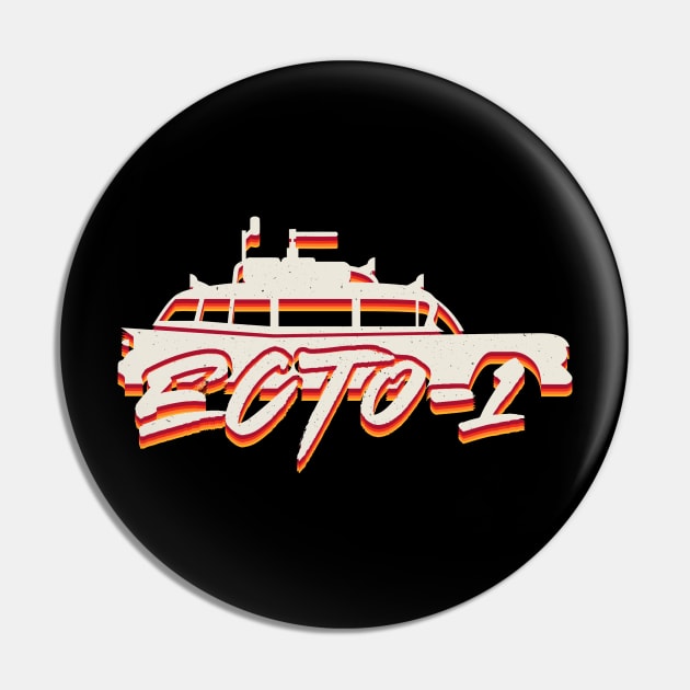 Ecto One Ghostbusted Pin by reintdale