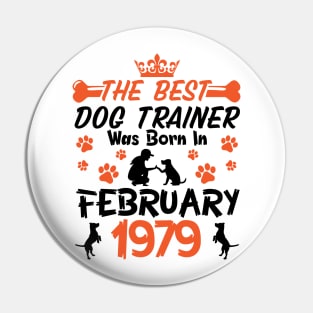 Happy Birthday Dog Mother Father 42 Years Old The Best Dog Trainer Was Born In February 1979 Pin