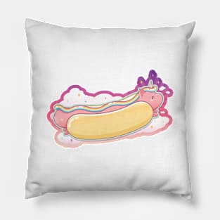 Hotdog Unicorn Pillow