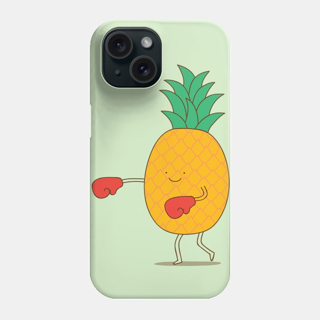 pineapple punch! Phone Case by milkyprint