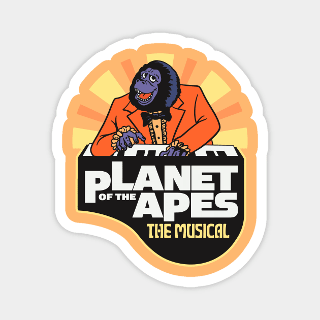 Planet Of The Apes - The Musical Magnet by sombreroinc