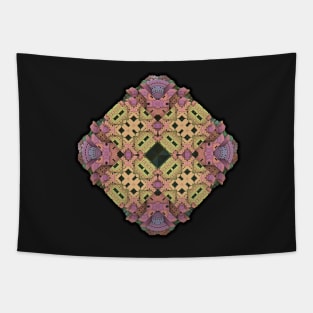 "Old Quilt" Diamond Pattern Tapestry