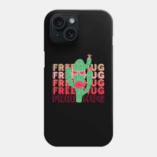 Cactus free hug Phone Case