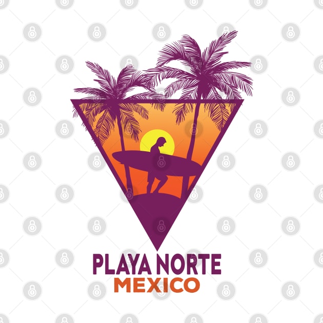 Retro Playa Norte Mexico by bougieFire