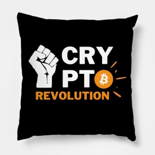 CRYPTO REVOLUTION - BITCOIN Pillow