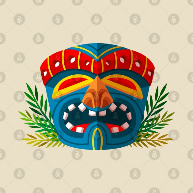 TIKI Mask by Mako Design 