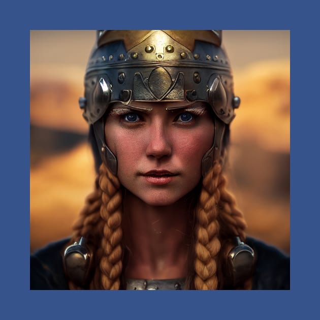 Viking Shield Maiden by Grassroots Green