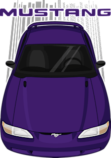 Mustang GT 1994 to 1998 SN95 - Purple Magnet