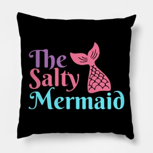 The Salty Mermaid Pillow