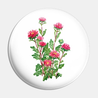 November 28th birthday flower Pin