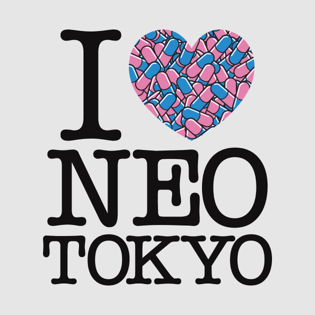 I HEART NEO TOKYO by DCLawrenceUK