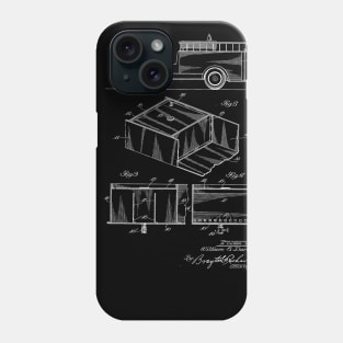 Fire Truck Vintage Patent Drawing Phone Case