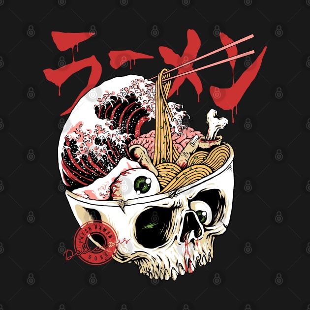 Scary Ramen by quilimo