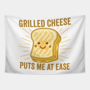 Grilled Cheese Cheesey Comfort Food Sandwich Tapestry