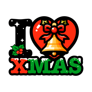 I heart ring bell xmas T-Shirt