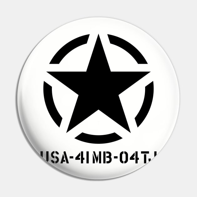 Military Star Pin by JP