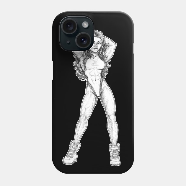 She-Hulk Phone Case by D. Fillz